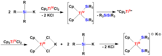 Silylated  Group 4 Metallocenes in the Oxidation State +3 