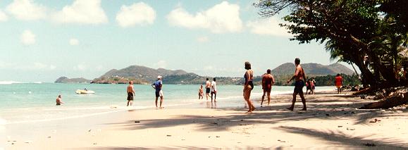 Strand auf St. Lucia