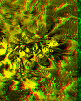 Ojos del
                  Salado 3D anaglyph image