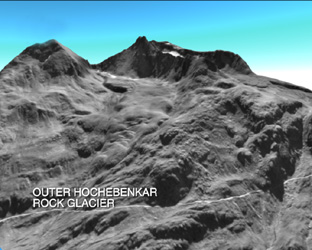 Outer Hochebenkar rock glacier (Austria)